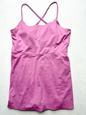 SO Pink Crossback Mini Sporty Dress